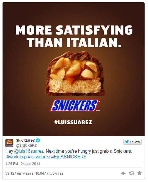 Snickers_World Cup Biting Ad